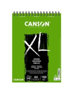 Bloc à dessin Canson XL Drawing Blanc A4 5 Unités 50 Volets 160 g/m2 2