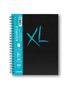 Bloc à dessin Canson XL Aquarelle 34 Volets Blanc A5 5 Unités 300 g/m² 148 x 210 mm 2