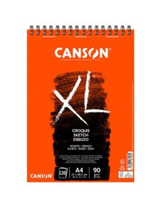 Bloc à dessin Canson XL Esboso 20 Volets Blanc Naturel A4 5 Unités 90 g/m² 2