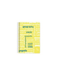 Cahier Pacsa Jaune Multicouleur Din A4 80 Volets 21,5 x 31,5 cm 4 Pièces
