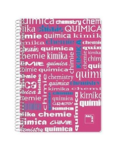 Cahier Pacsa Multicouleur Rose Din A4 80 Volets 21,5 x 31,5 cm 4 Pièces