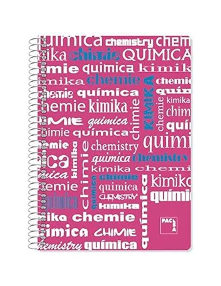 Cahier Pacsa Multicouleur Rose Din A4 80 Volets 21,5 x 31,5 cm 4 Pièces