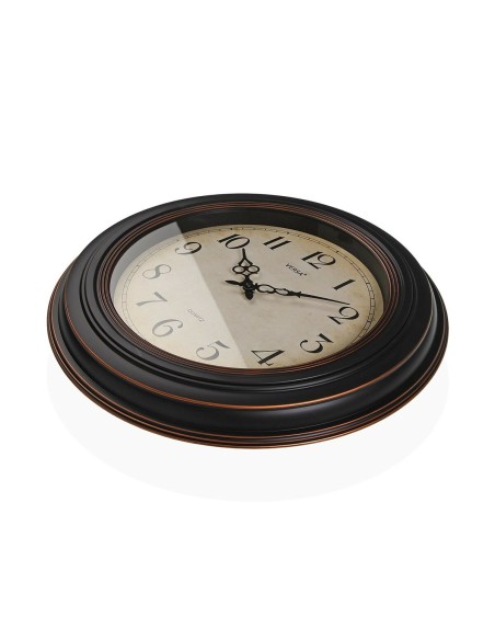 Horloge Murale Versa Antique Plastique 4,5 x 51 x 51 cm