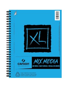 Bloc à dessin Canson XL Mix Media Blanc A4 Papier 5 Unités 30 Volets 300 g/m² 2