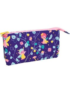 Fourre-tout Milan Fairy Tale 5 compartiments Lila 22 x 12 x 4 cm