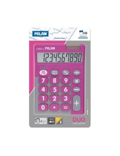 Calculatrice Milan Blanc Rose 14,5 x 10,6 x 2,1 cm