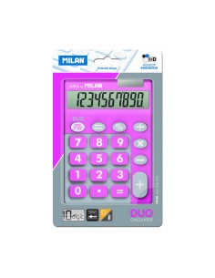 Calculatrice Milan Blanc Rose 14,5 x 10,6 x 2,1 cm 2