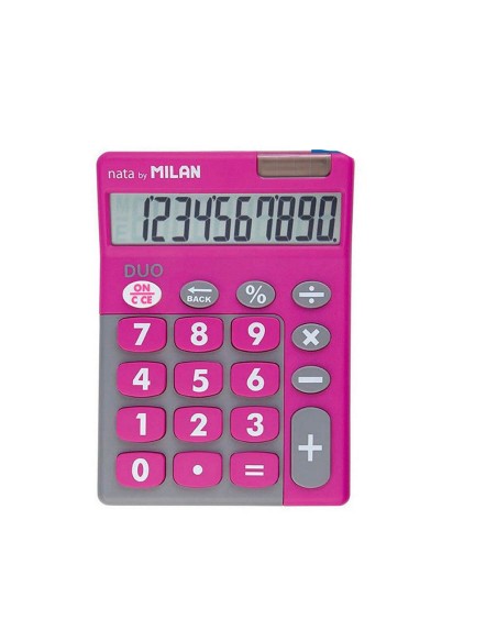 Calculatrice Milan Blanc Rose 14,5 x 10,6 x 2,1 cm
