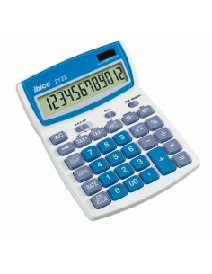 Calculatrice Ibico    Bleu Blanc