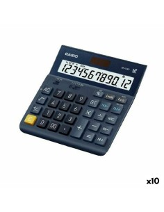 Calculatrice Casio DH-12ET Noir (10 Unités)