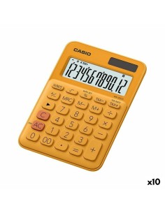 Calculatrice Casio MS-20UC 2,3 x 10,5 x 14,95 cm Orange (10 Unités)