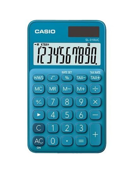 Calculatrice Casio SL-310UC Bleu (10 Unités)