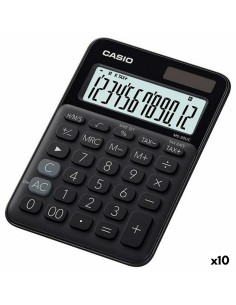 Calculatrice Casio MS-20UC 2,3 x 10,5 x 14,95 cm Noir (10 Unités)