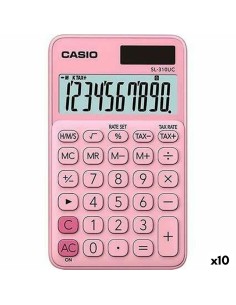 Calculatrice Casio SL-310UC Rose (10 Unités)
