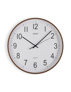 Horloge Murale Versa Plastique Quartz Bois MDF 5,5 x 40 x 40 cm