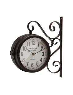 Horloge Murale Versa Antiquite Métal 9 x 36 x 31 cm