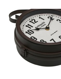 Horloge Murale Versa Antiquite Métal 9 x 36 x 31 cm 2