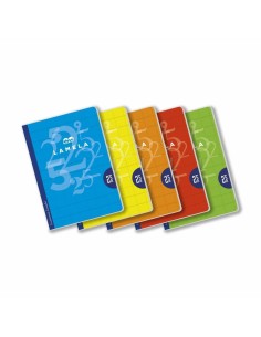 Carnet Lamela Multicouleur A4 (5 Pièces)
