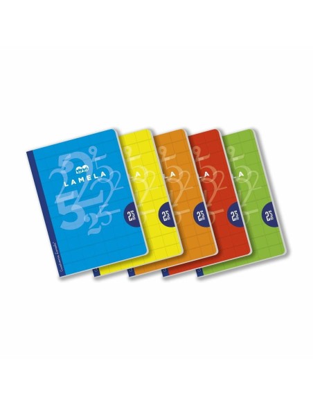 Carnet Lamela Multicouleur A4 (5 Pièces)