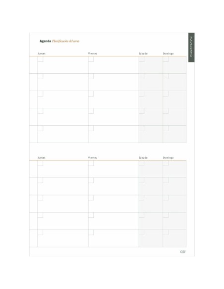 Agenda Additio Global Enseignant 24 x 32 cm