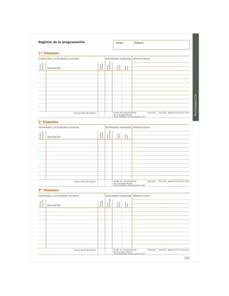 Agenda Additio Global Enseignant 24 x 32 cm