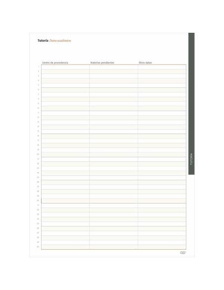 Agenda Additio Global Enseignant 24 x 32 cm