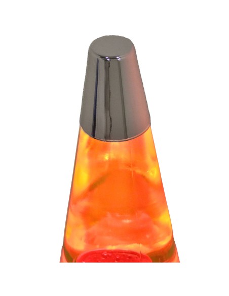 Lampe à Lave Alexandra House Living Jaune Rose Métal 9 x 37 x 9 cm