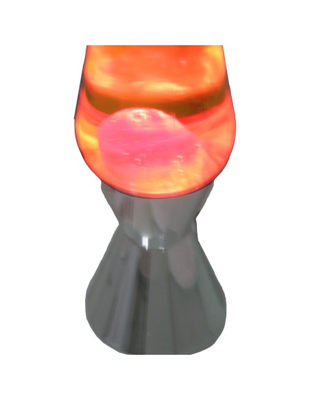 Lampe à Lave Alexandra House Living Jaune Rose Métal 9 x 37 x 9 cm