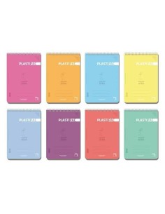 Lot de cahiers Pacsa Plastipac Multicouleur Din A4 80 Volets 21,5 x 31,5 cm 5 Pièces