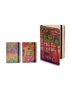 Bloc de Notes Pincello Multicouleur B6 100 Volets 12,5 x 1,3 x 17,5 cm Cercles (18 Unités) 2