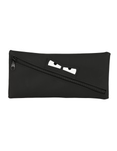 Trousse d'écolier Safta   Visage 22 x 11 x 1 cm Noir 2