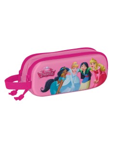 Trousse Fourre-Tout Double Disney Princess Rose 21 x 8 x 6 cm 3D