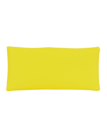 Trousse d'écolier Safta   Visage 22 x 11 x 1 cm Jaune