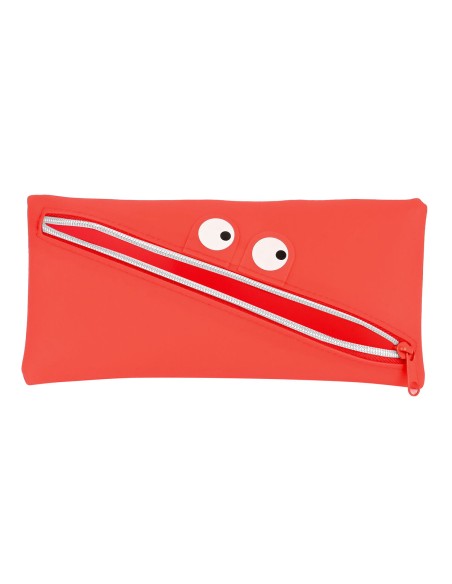 Trousse d'écolier Safta   Visage 22 x 11 x 1 cm Rouge