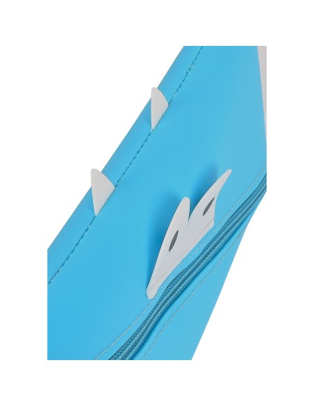 Trousse d'écolier Safta   Visage 22 x 11 x 1 cm Bleu