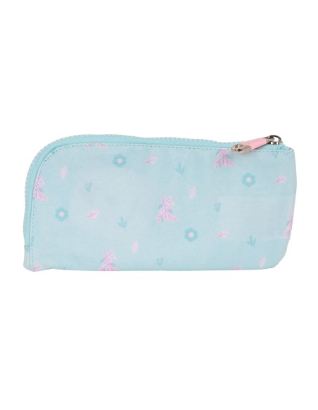 Trousse d'écolier Moos Garden 23 x 11 x 1 cm Turquoise