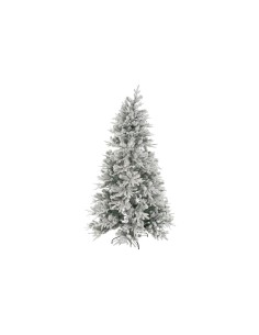 Sapin de Noël Home ESPRIT Blanc Polyéthylène Enneigé 120 x 120 x 210 cm