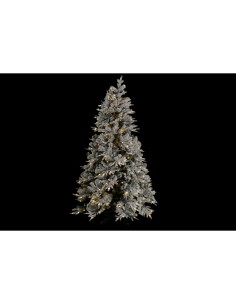 Sapin de Noël Home ESPRIT Blanc Polyéthylène Enneigé 120 x 120 x 210 cm 2