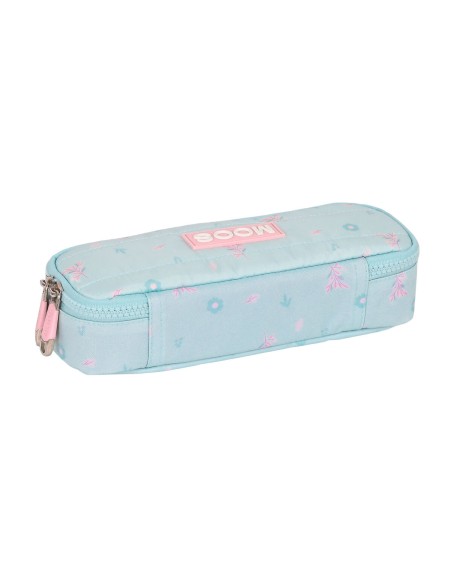 Trousse d'écolier Moos Garden 22 x 5 x 8 cm Turquoise