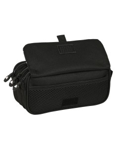 Trousse Fourre-Tout Triple Kappa 21,5 x 10 x 8 cm Noir 2