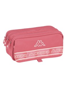 Trousse Fourre-Tout Triple Kappa Marsala 21,5 x 10 x 8 cm