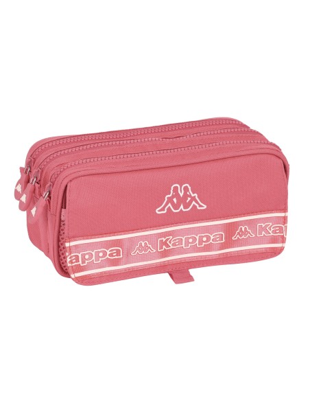 Trousse Fourre-Tout Triple Kappa Marsala 21,5 x 10 x 8 cm