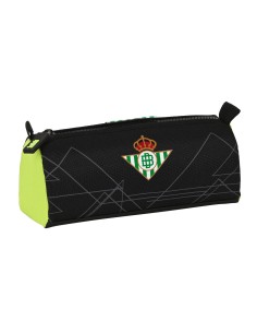 Trousse d'écolier Real Betis Balompié Noir Citron 21 x 8 x 7 cm