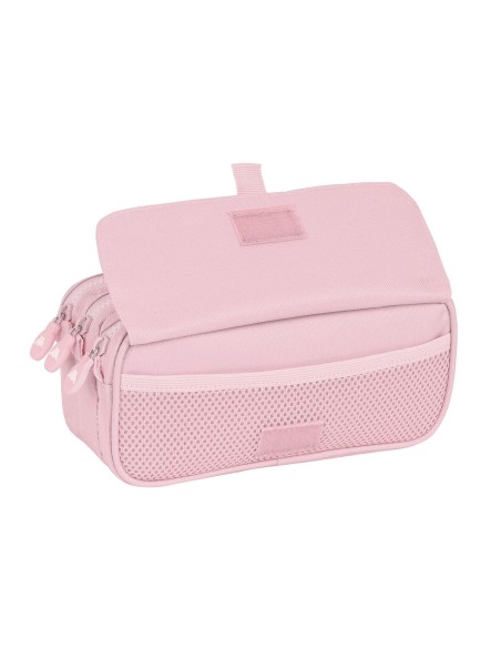 Trousse Fourre-Tout Triple Kappa 21,5 x 10 x 8 cm Rose