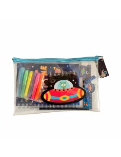 Trousse Scolaire avec Accessoires Inca   Engin spatial (13 Pièces)