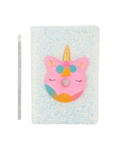 Carnet de Notes Inca   Argenté Licorne 2