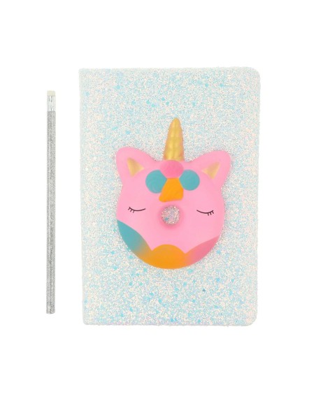 Carnet de Notes Inca   Argenté Licorne