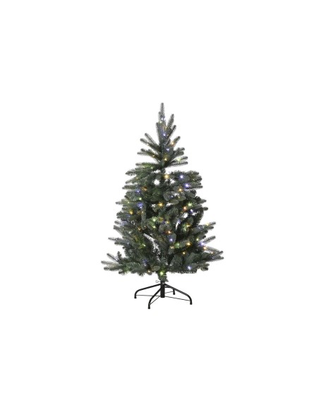 Sapin de Noël Home ESPRIT Vert Métal Polyéthylène 88 x 88 x 130 cm