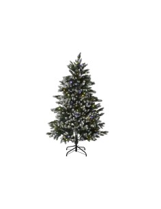 Sapin de Noël Home ESPRIT Vert Métal Polyéthylène Enneigé 110 x 110 x 150 cm