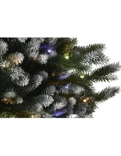 Sapin de Noël Home ESPRIT Vert Métal Polyéthylène Enneigé 110 x 110 x 150 cm 2